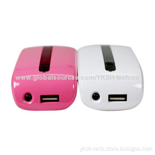 High-quality Transformation Rate Power Banks with 5,200mAh Capacity, 5V Output Voltage